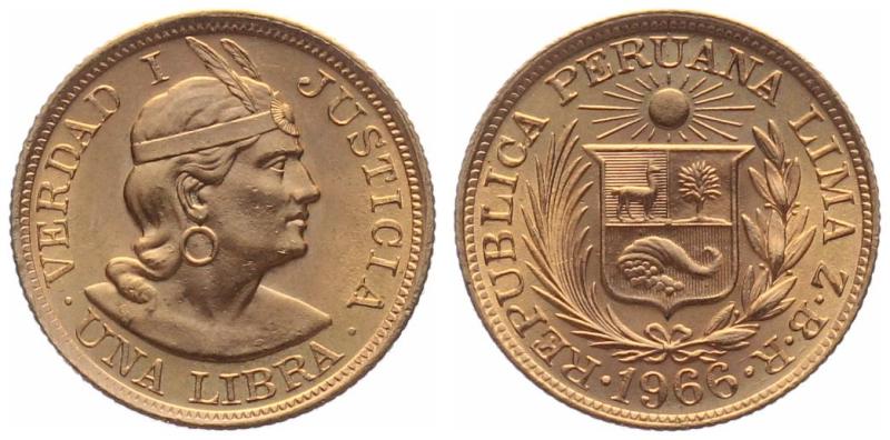 Peru Una Libra 1966 - Verdad I.